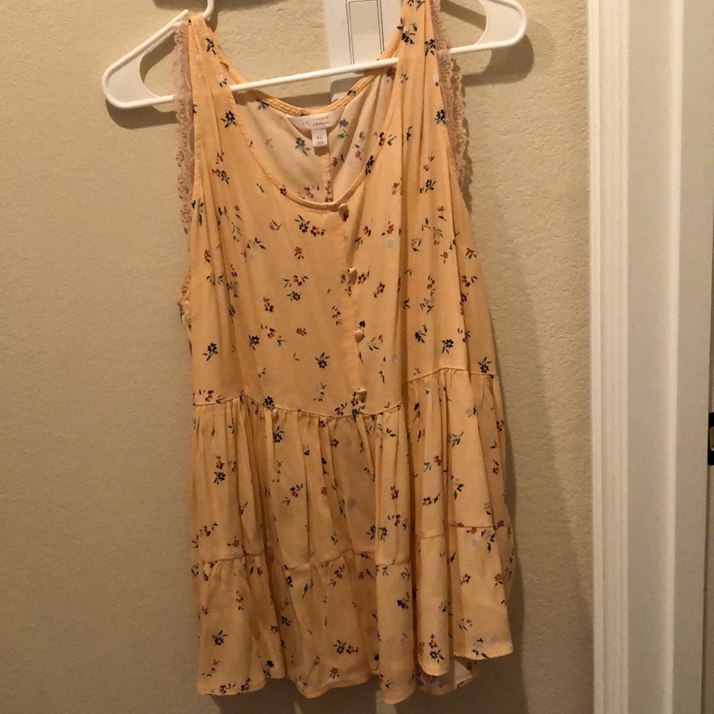 Peach LC Lauren Conrad Top